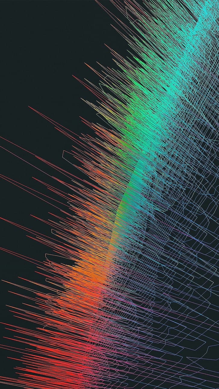 Digital Art Pattern Vertical Portrait Display Wallpaper Preview