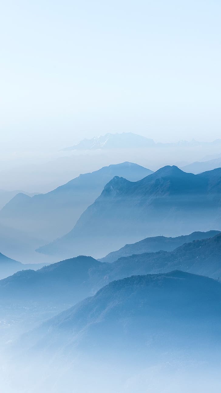 Blue Mountains Vertical Hd Wallpaper Preview