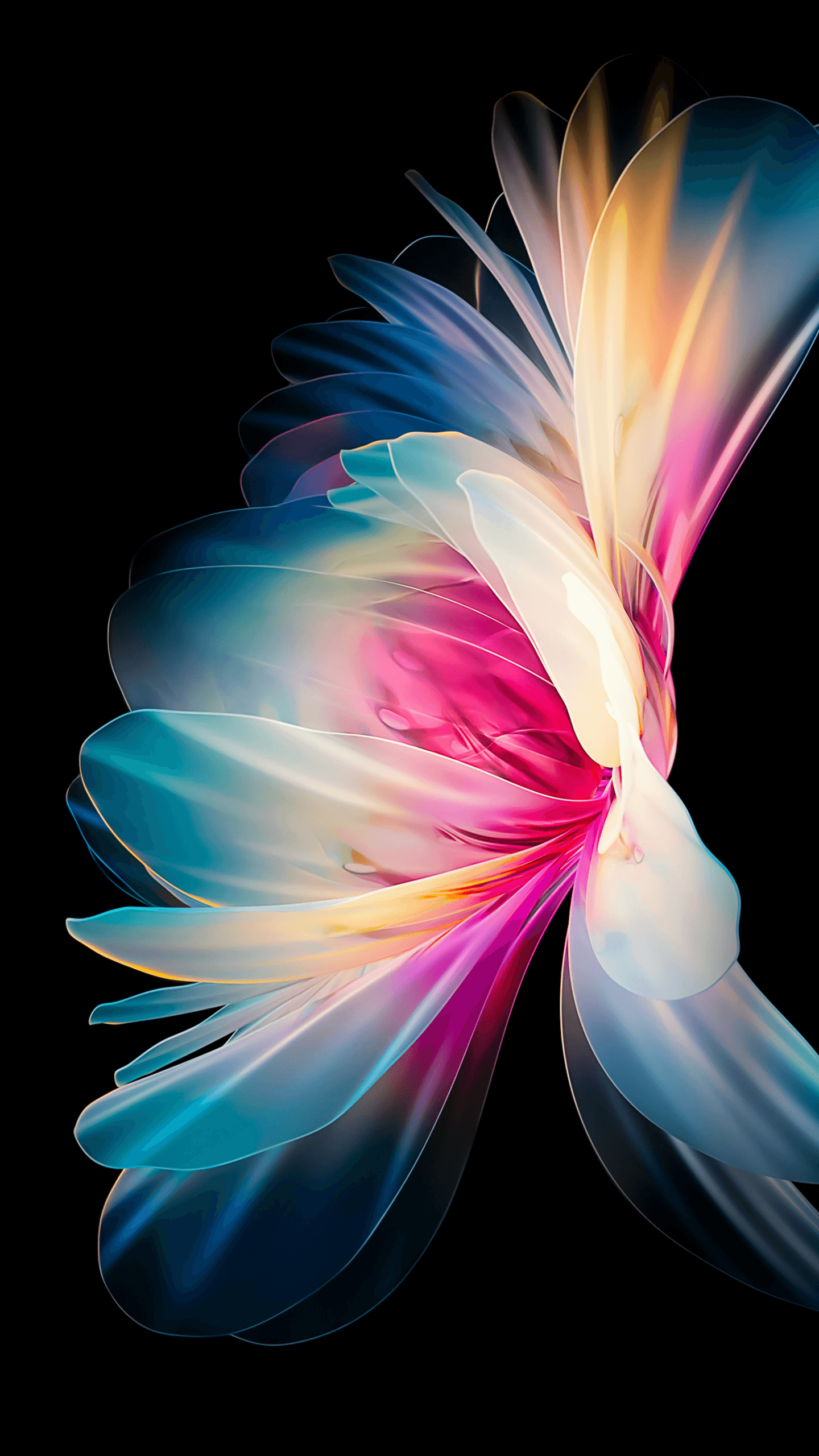 Huawei P50 Pocket Stock Girly Backgrounds Black Background x - free HD phone wallpaper for iPhone and Android, 1284x2778