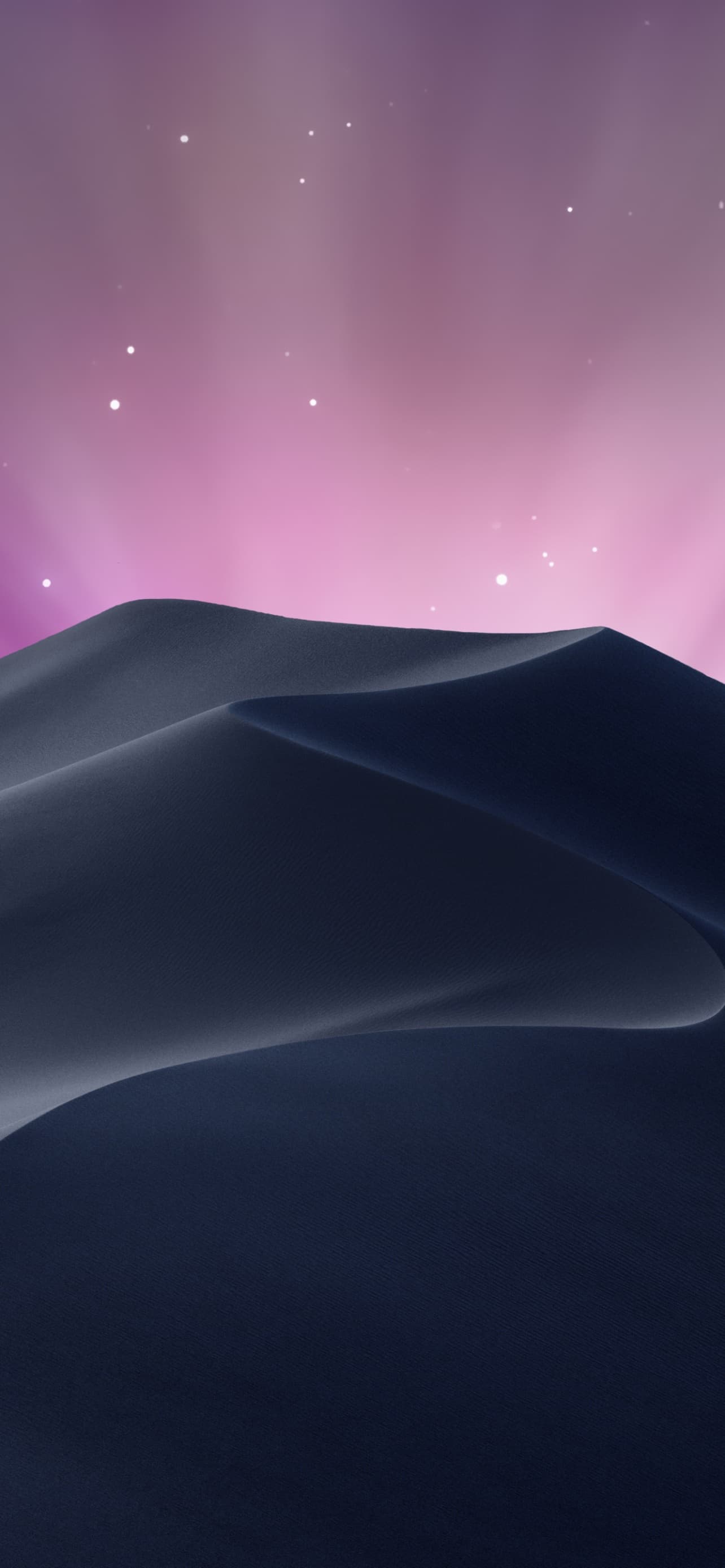 Macos Mojave Os X Leopard Aurora Sky Desert Stock Aesthetic x - free HD phone wallpaper for iPhone and Android, 1284x2778