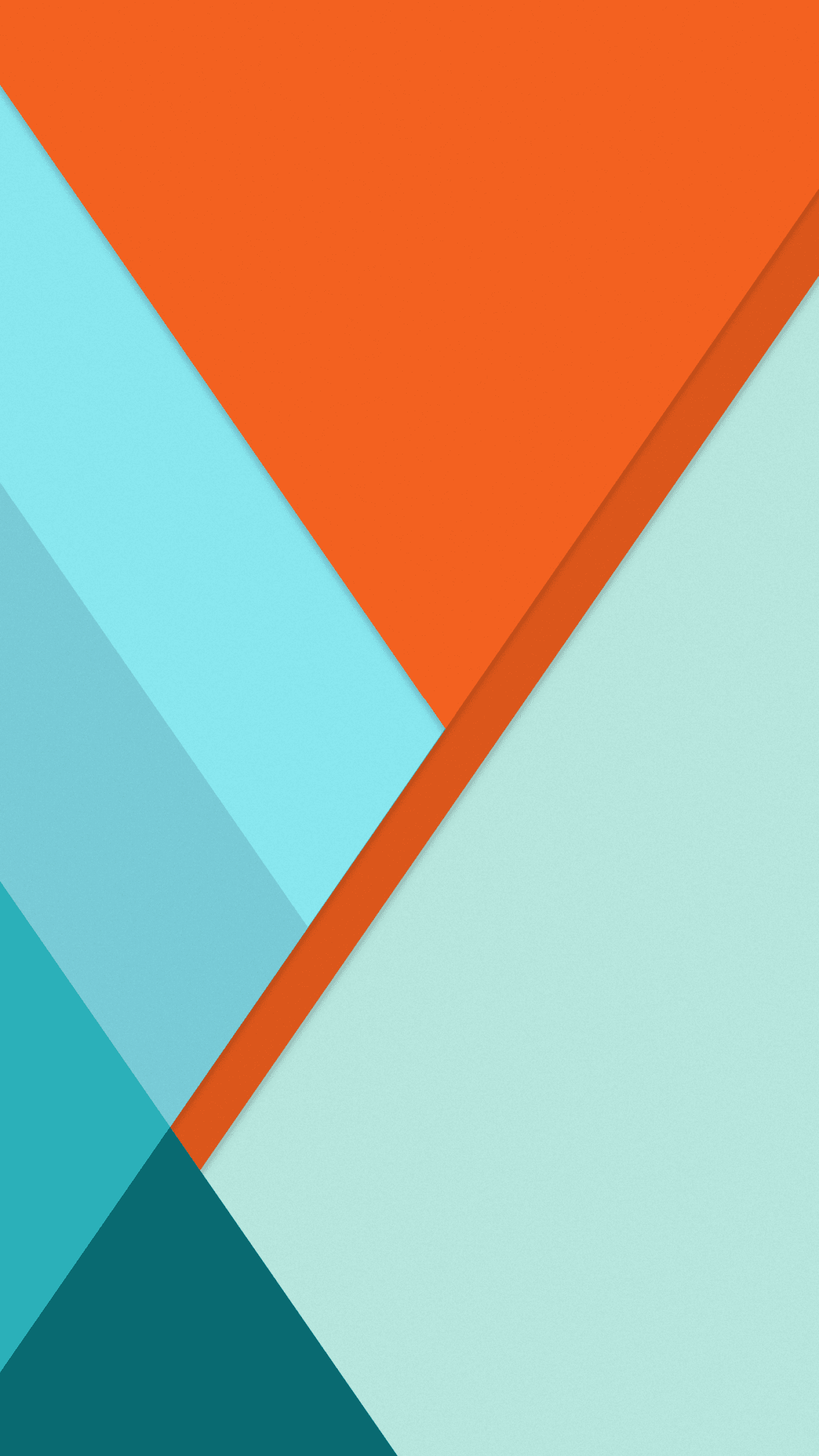Material Design Minimalist Orange Stripes Blue Flat x - free HD phone wallpaper for iPhone and Android, 1284x2778