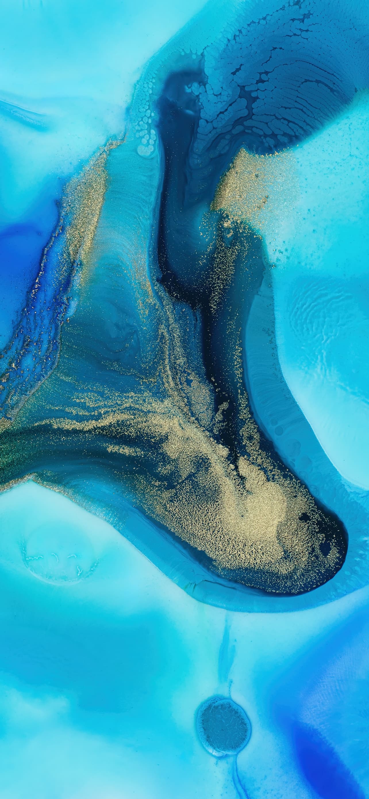 Mi Pad 5 Pro Blue Background Liquid Art Macro Stock x - free HD phone wallpaper for iPhone and Android, 1284x2778